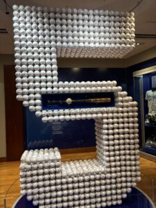 A George Brett exhibit at Kauffman Stadium