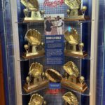 Frank White Gold Glove display