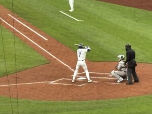 Bobby Witt Jr at bat