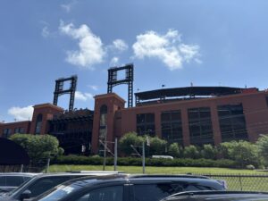 Outside Busch Stadium