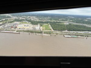 View from the Gateway Arch