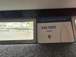 Atop the Gateway Arch