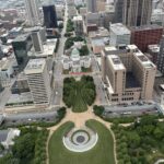 View from the Gateway Arch