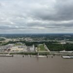 View from the Gateway Arch